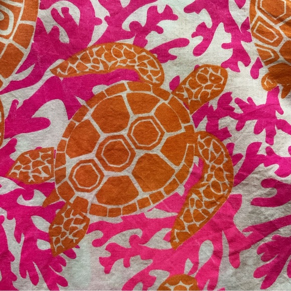 Gretchen Scott Designs Turtle Print Tunic Dress 10 / 12 summer dress - Picture 6 of 12